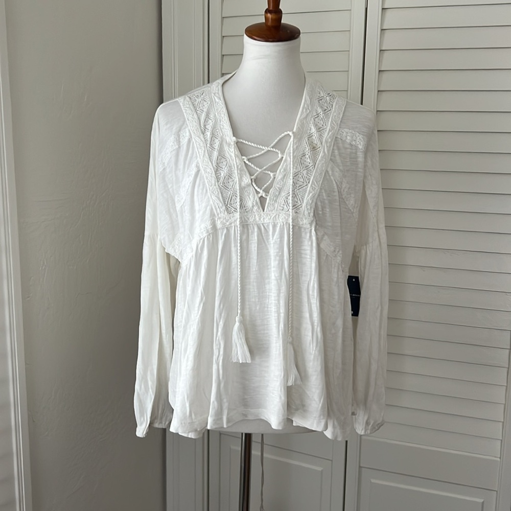 Lucky Brand Peasant Top *NWT*
